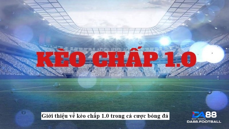 Giới thiệu về kèo chấp 1.0 trong cá cược bóng đá